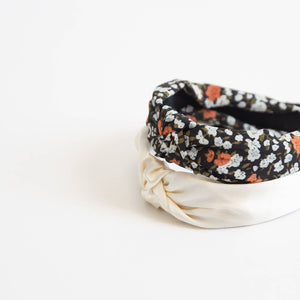 Isla Floral and Satin Headbands