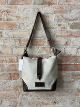 Load image into Gallery viewer, Lenore - Tall, White with Brown Accents