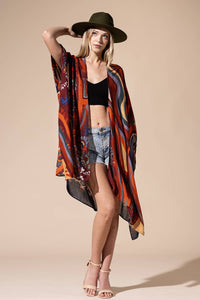 Pointillism Kimono