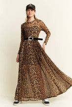 Load image into Gallery viewer, ANIMAL PRINT MESH MOCK