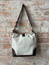 Load image into Gallery viewer, Lenore - Tall, White with Brown Accents