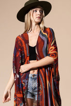 Load image into Gallery viewer, Pointillism Kimono