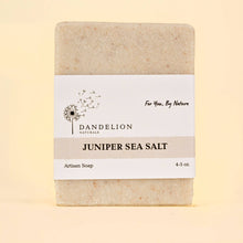 Load image into Gallery viewer, Juniper Sea Salt Bar Soap | All Natural Soap